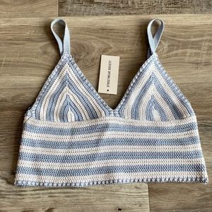 Knit Camisole Crop Top